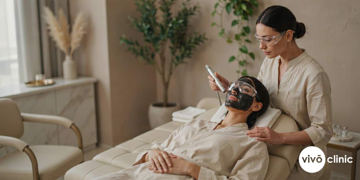 Carbon laser facial for brighter, refined skin at VIVO Clinic Dubai