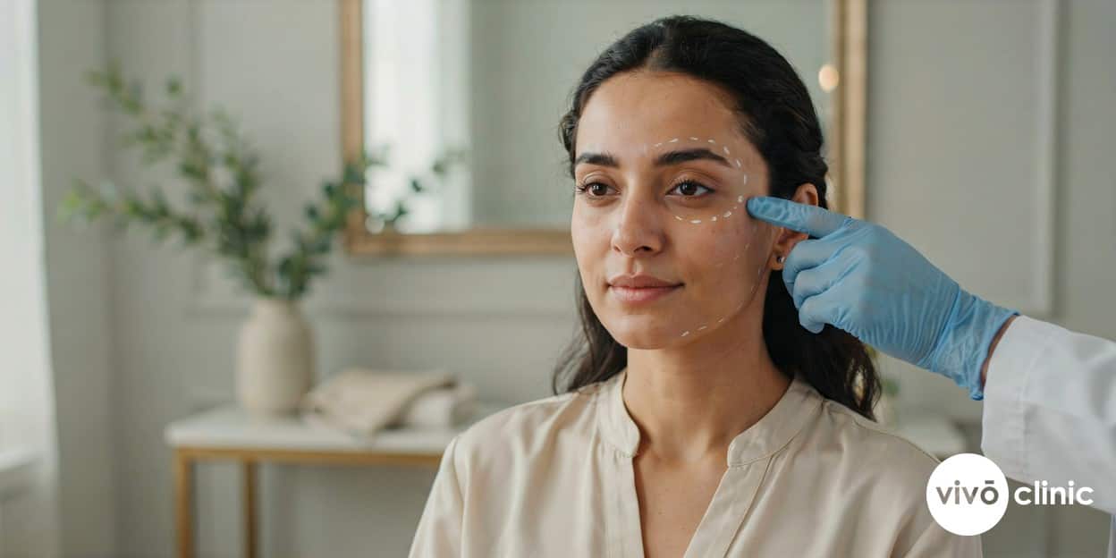 Dermapen microneedling skin rejuvenation treatment at VIVO Clinic Dubai