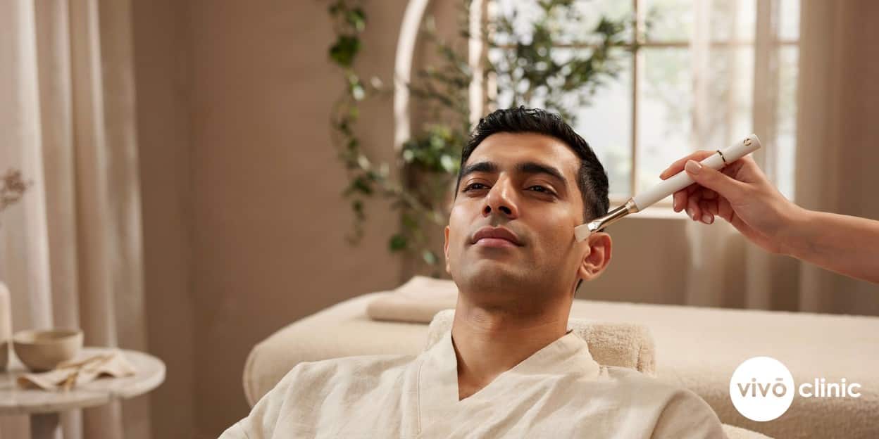 Microdermabrasion facial for smoother, brighter skin at VIVO Clinic Dubai