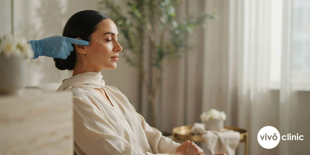 Q-Switch laser treatment for pigmentation and brighter, even skin tone at VIVO Clinic Dubai