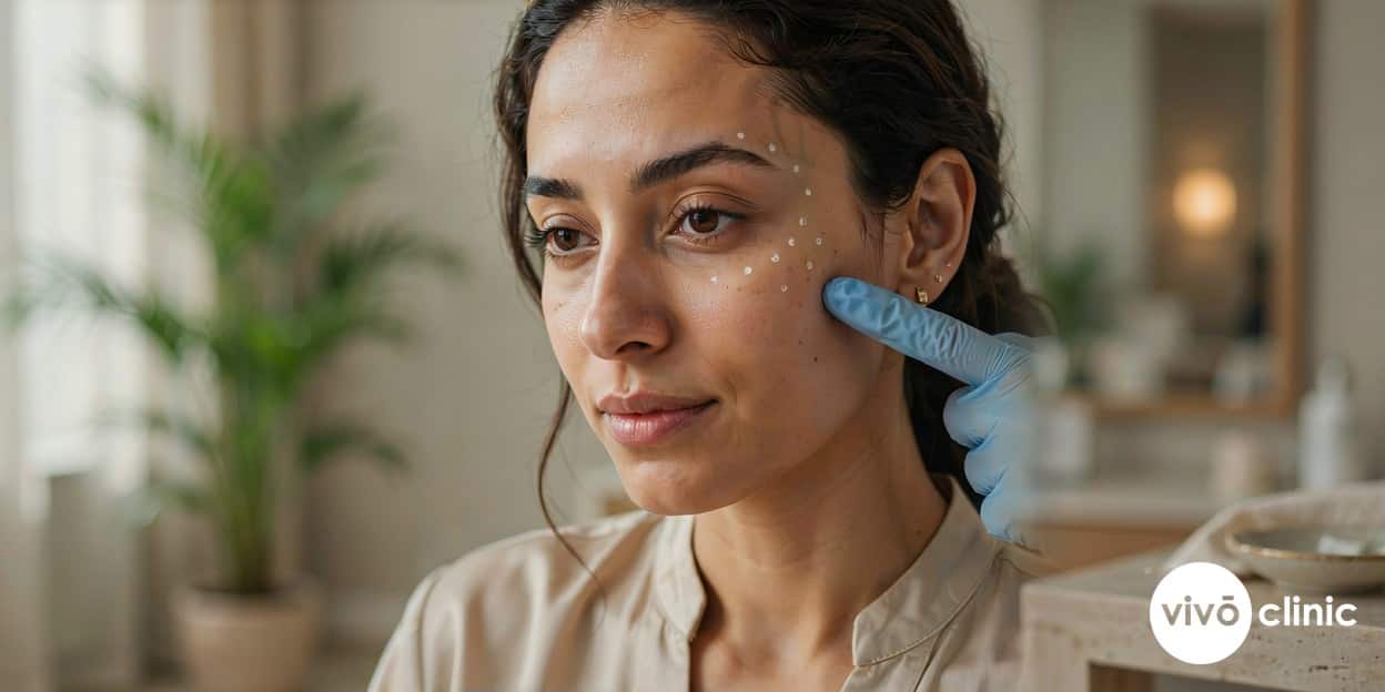 Skin booster treatment for glowing, hydrated skin at VIVO Clinic Dubai