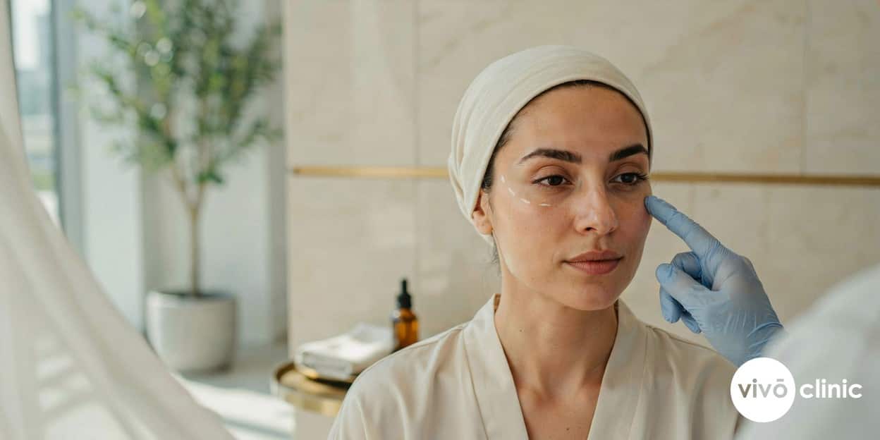 Skin brightening and whitening injection treatment for an even, radiant complexion at VIVO Clinic Dubai